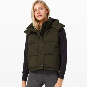 Lululemon Wunder Puff Cropped Vest